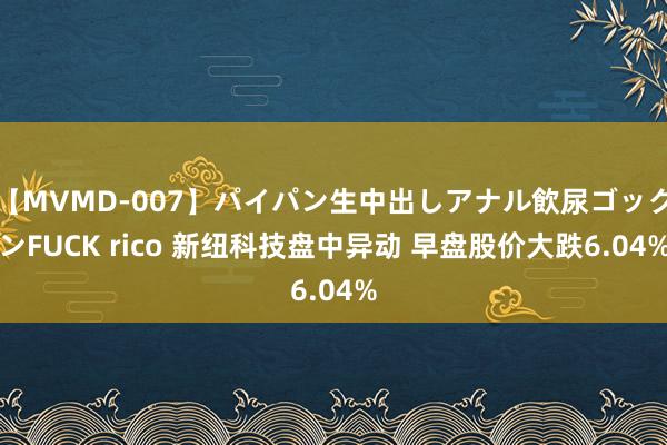 【MVMD-007】パイパン生中出しアナル飲尿ゴックンFUCK rico 新纽科技盘中异动 早盘股价大跌6.04%