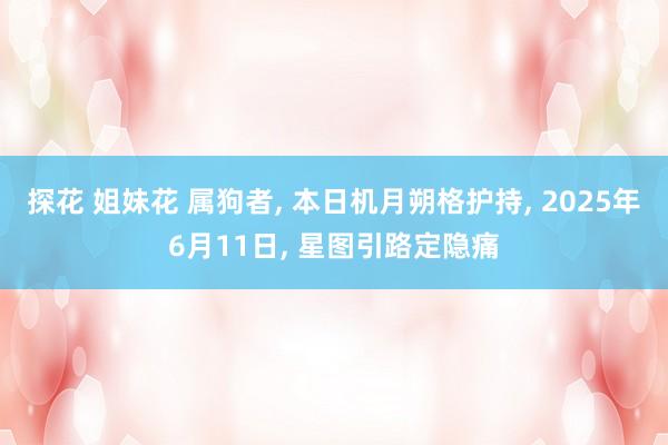 探花 姐妹花 属狗者， 本日机月朔格护持， 2025年6月11日， 星图引路定隐痛